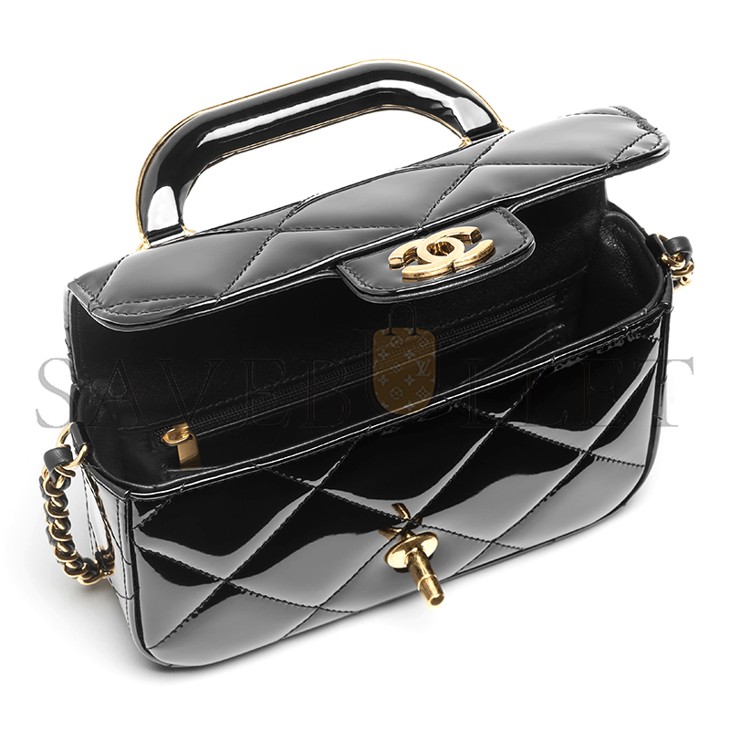 CHANEL MINI FLAP BAG WITH TOP HANDLE AS5805 (18.5*13*4.5cm)